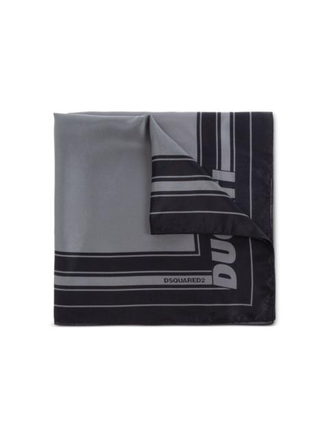 DSQUARED2 x Ducati logo scarf