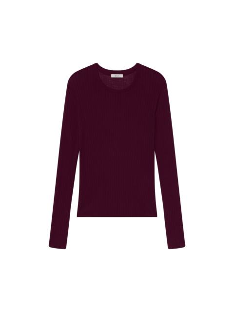 A.L.C. Kyle Ribbed Merino Top