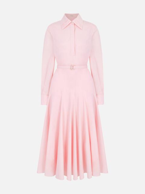 EMILIA WICKSTEAD Marione Dress in Pink Cotton Popclan