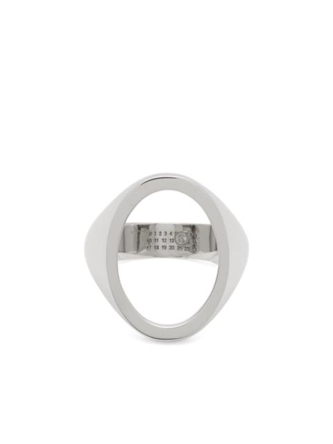 MM6 Maison Margiela MM6 Maison Margiela Open Signet 4MM Ring