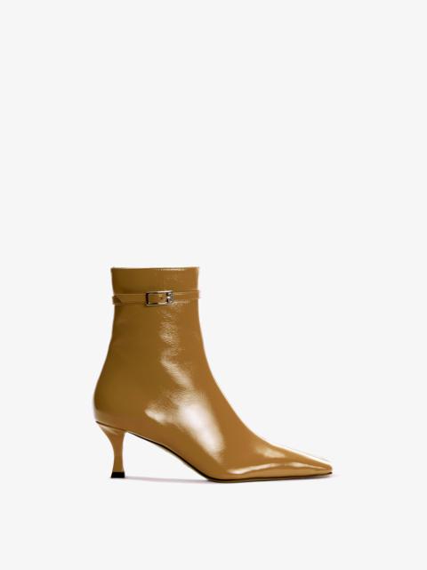 Proenza Schouler Trap Ankle Boots in Slick Nappa