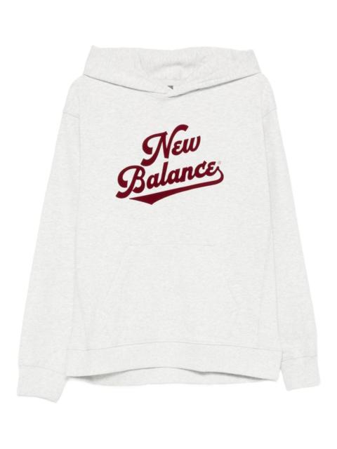 New Balance logo-print hoodie