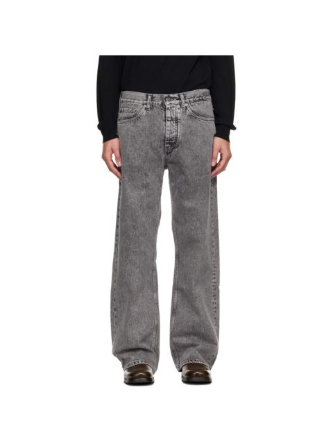 HOPE Gray Loose-Fit Criss Jeans