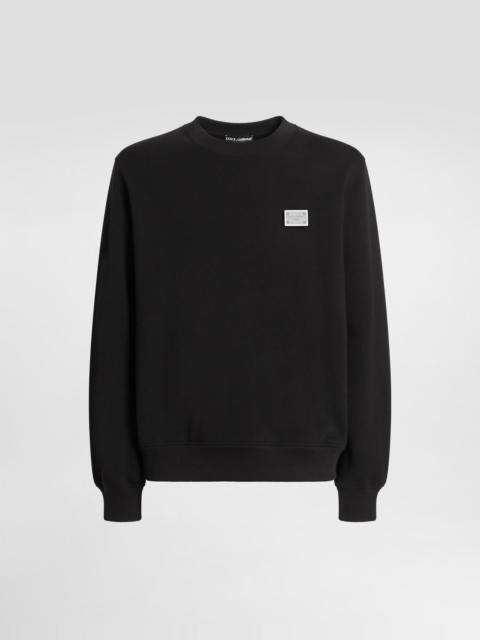 Dolce & Gabbana Cotton sweatshirt with tag