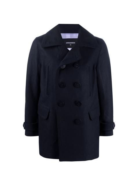 DSQUARED2 double-breasted pea coat