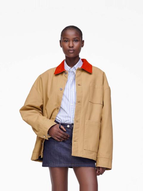 Marc Jacobs THE A.P.C. X MARC JACOBS STONED CANVAS UNISEX JACKET