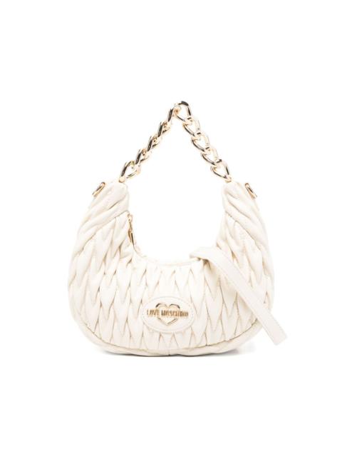 Moschino quilted chain-strap tote bag