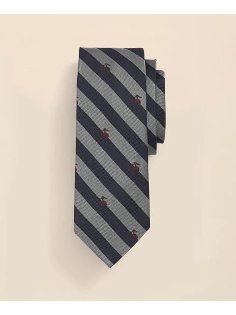 Brooks Brothers BB#4 Fleece Rep Tie