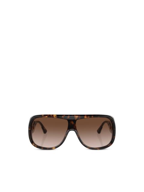 Ferrari geometric-frame sunglasses