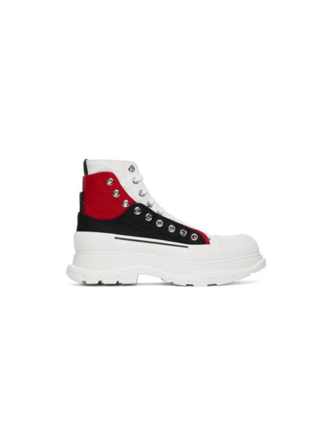 Alexander McQueen eyelet-detail high-top sneakers