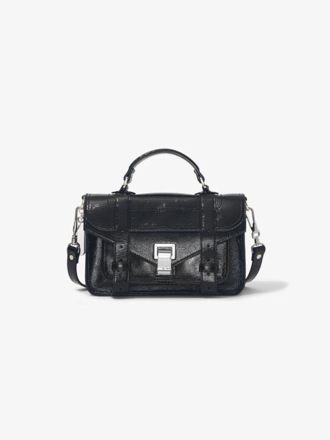 Proenza Schouler Crinkled Patent PS1 Tiny Bag