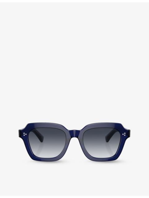 Oliver Peoples OV5526SU Kienna square-frame acetate sunglasses
