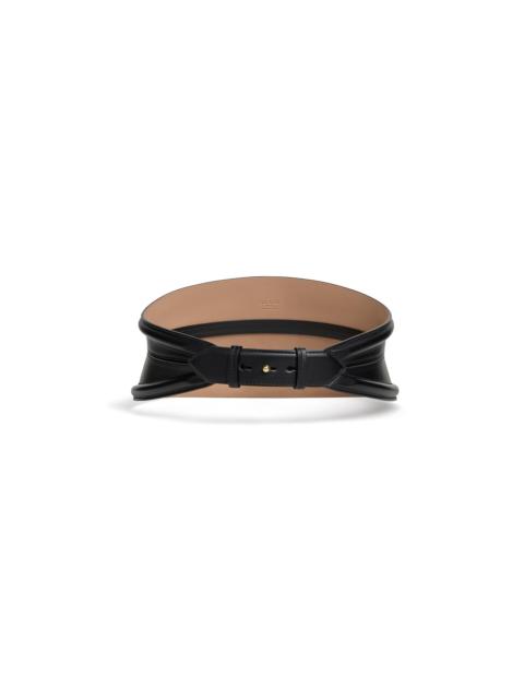 Alaïa TUBE CORSET BELT IN CALFSKIN