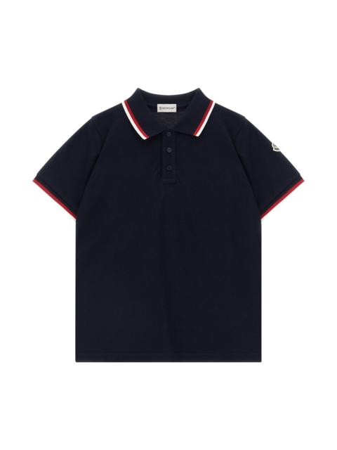 Moncler Tricolor Polo Shirt