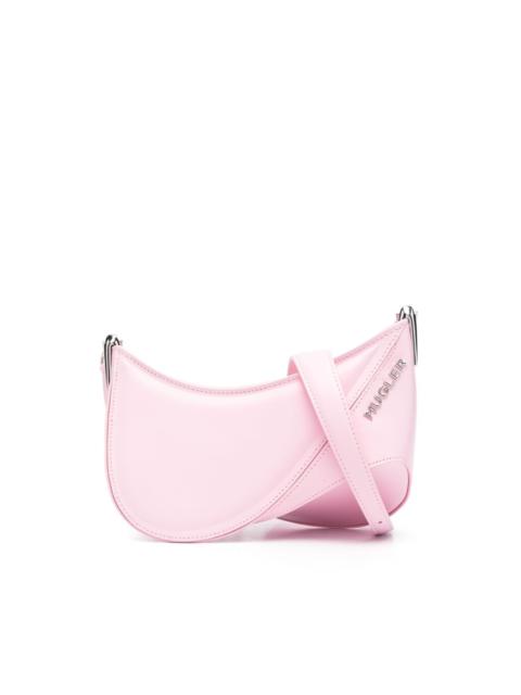 MUGLER small Spiral Curve 01 embossed crossbody bag