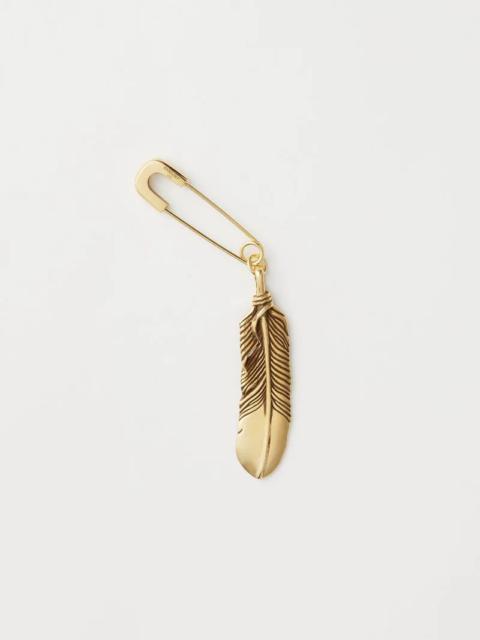 Ambush FEATHER CHARM WITH SAFETY PIN
