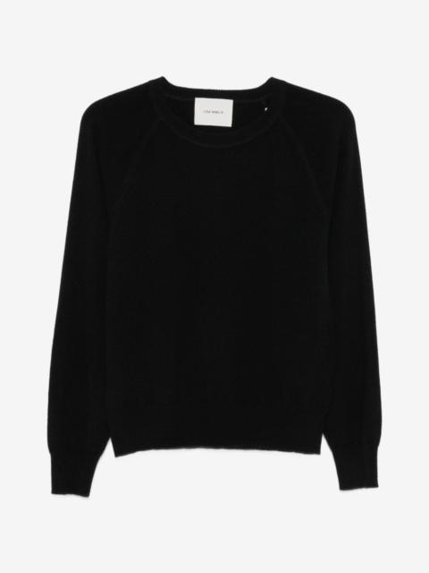 LISA YANG Cambrie cut-out raglan-sleeve sweater