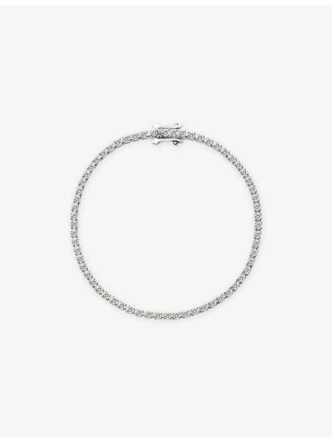 MISSOMA Classic 925 Sterling Silver Tennis Bracelet