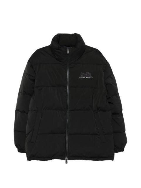 Martine Rose logo puffer coat