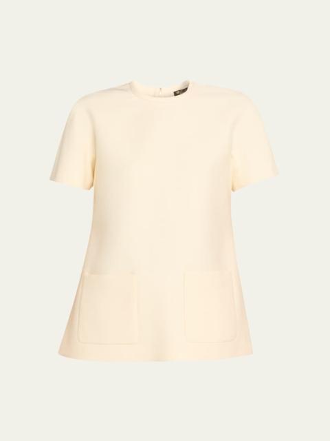 Loro Piana Irina Short-Sleeve Shirt
