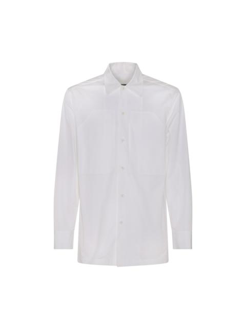 white cotton shirt