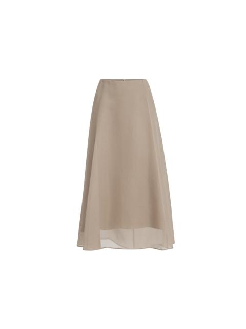 Brunello Cucinelli Brunello Cucinelli Circle skirt in Rope at Nordstrom