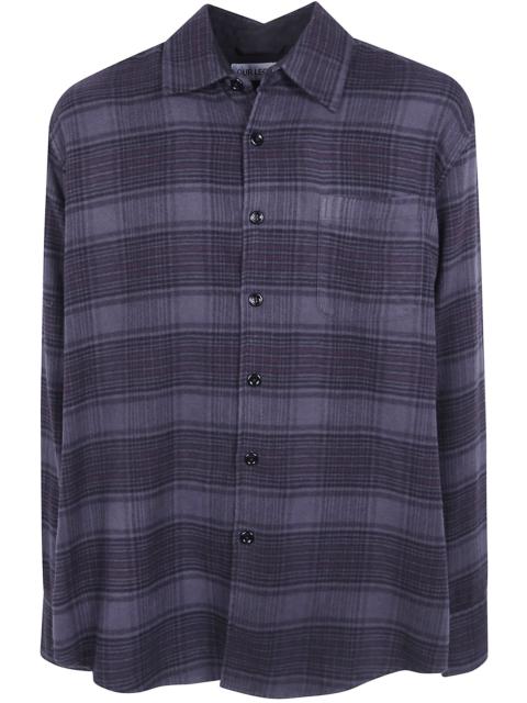 Our Legacy Shirt Faded Nocturne Check "Above"