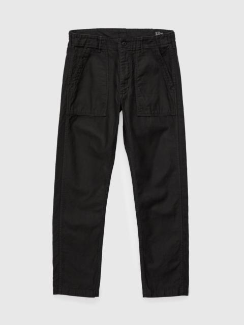 orSlow Slim Fatigue Pants in Black