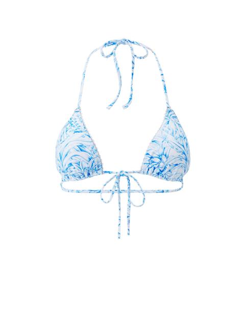 MELISSA ODABASH ADELAIDE PINEAPPLES BIKINI TOP