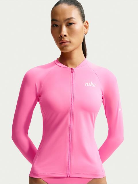 Nike Nike Swim Hydroguard Women's Dri-FIT UV Long Sleeve Zip Top