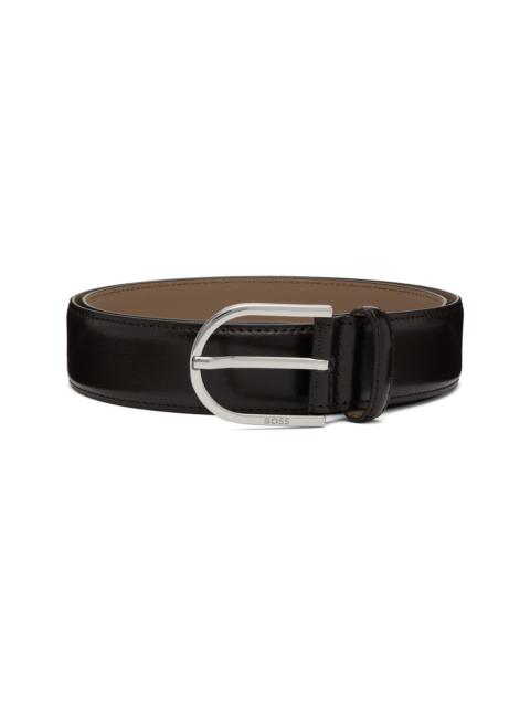 BOSS Brown Leather Belt