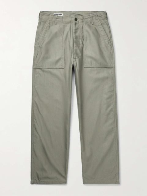 KAPTAIN SUNSHINE Baker Straight-Leg Cotton Trousers
