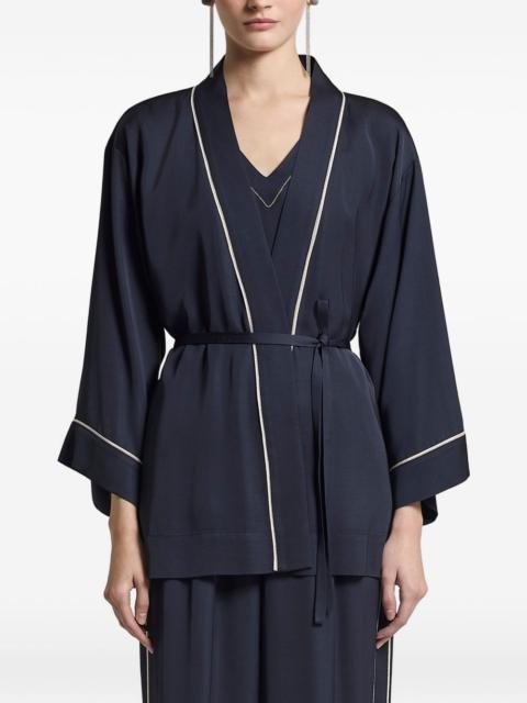 PESERICO piping belted top