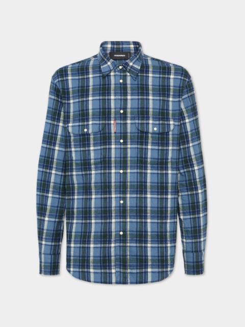 DSQUARED2 CANADIAN VINTAGE SHIRT