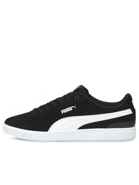 PUMA (WMNS) PUMA Vikky V3 Casual Skateboarding Shoes Black White 383023-01
