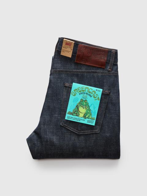 Naked & Famous "Greencast Slub Stretch" 12.5oz Selvedge Denim - Easy Guy Fit