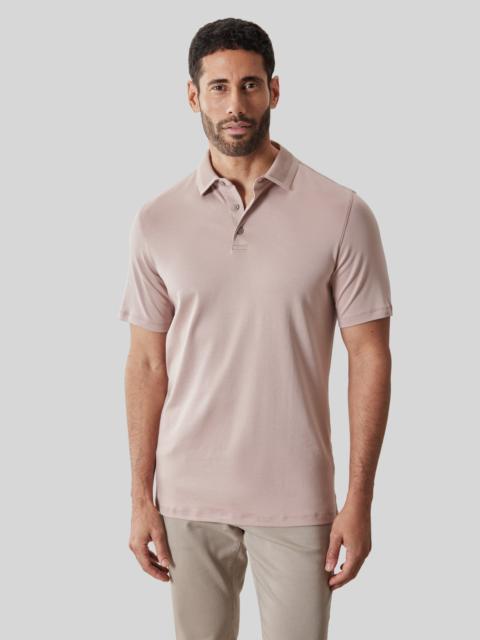 ROBERT BARAKETT The Barakett Textured Collar Polo