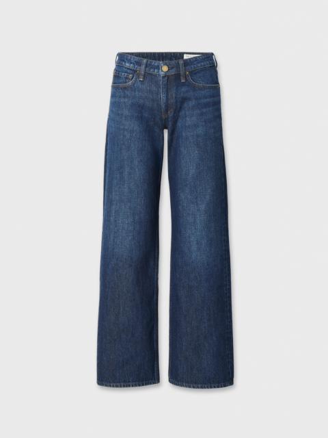 rag & bone Cam Relaxed Straight Jean Low-Rise in Rigid Denim