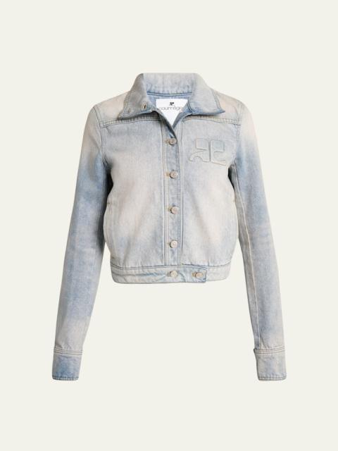 courrèges Reedition Denim Jacket