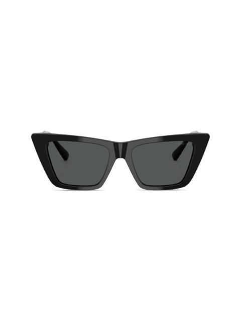 JIMMY CHOO logo-print sunglasses