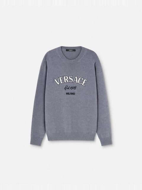Versace Milano Stamp Sweater