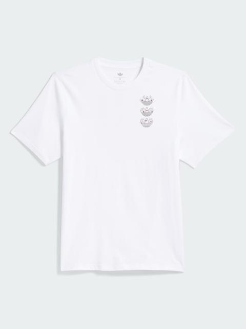 adidas SKATEBOARDING x TEMPLE OF SKATE CURB TEE