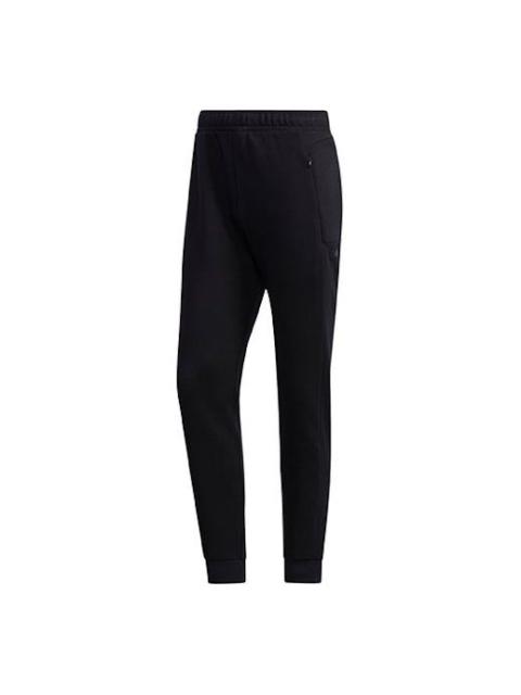 adidas neo M Idnty Cnt Tp Running Athletics Knit Sports Pants Black GJ8748