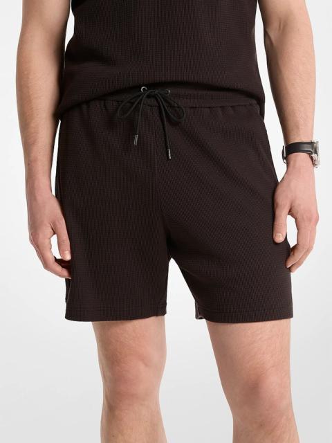 MICHAEL KORS Waffle Knit Shorts