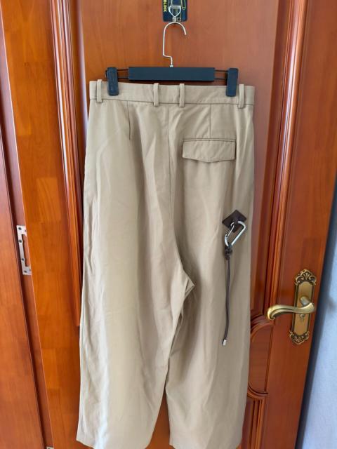 Loewe Loewe Carabiner Low-Rise Wide-Leg Trousers