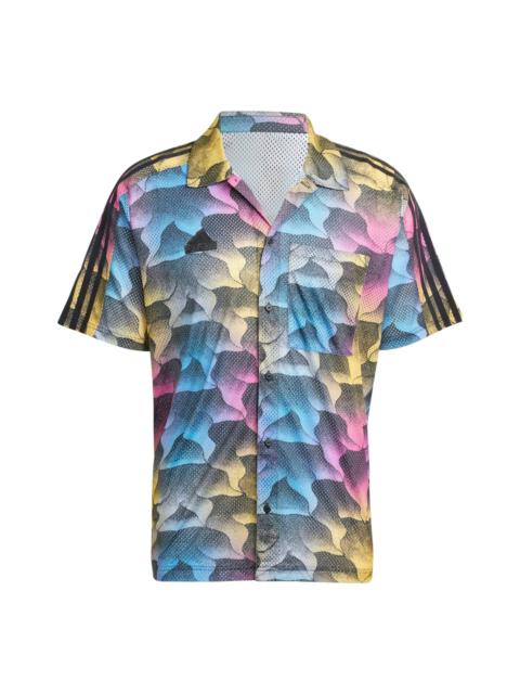 adidas adidas Tiro Allover Print Mesh Resort Shirt Asia Sizing 'Multi-Color' IP3784