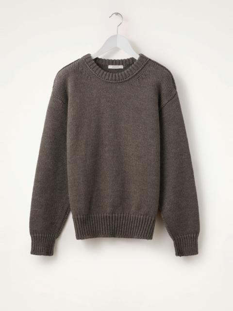 Lemaire CREW NECK SWEATER SOFT SHETLAND | REVERSIBLE