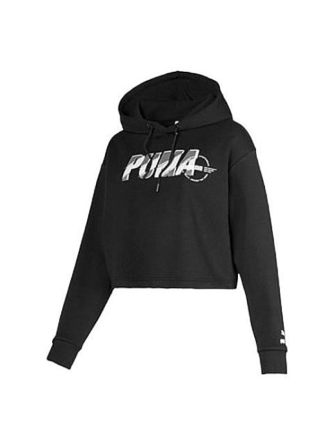 PUMA (WMNS) PUMA Colorblock Alphabet Logo Printing Black 596742-01