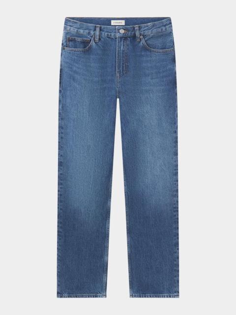 FRAME Men's Relaxed Light Wash Jeans