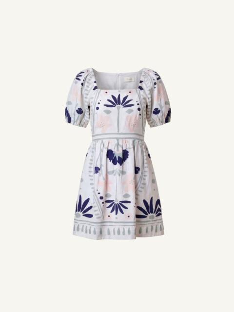 Cleobella MARIANA MINI DRESS | LILIANA BLUE SURF